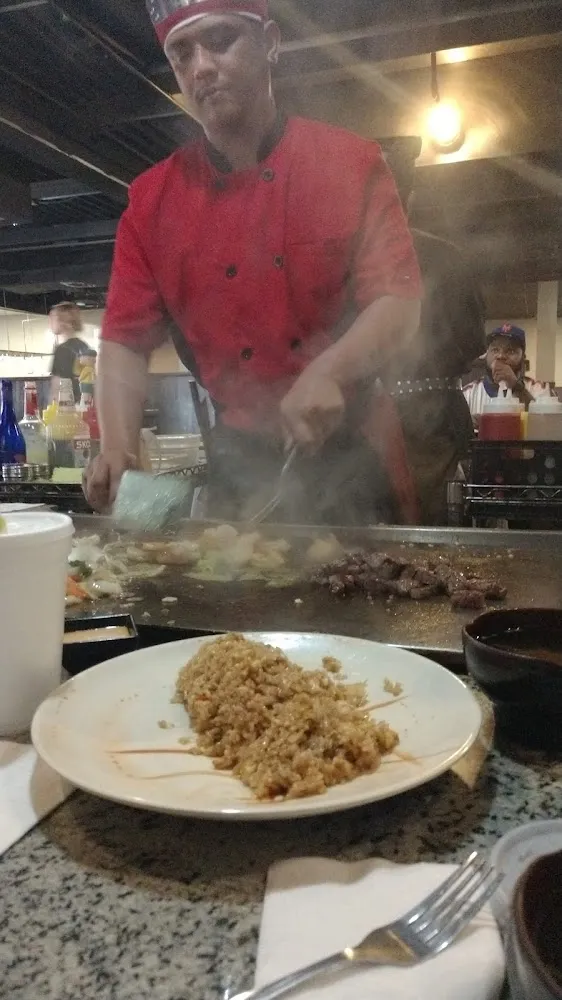 Hibachi Rice and Steak